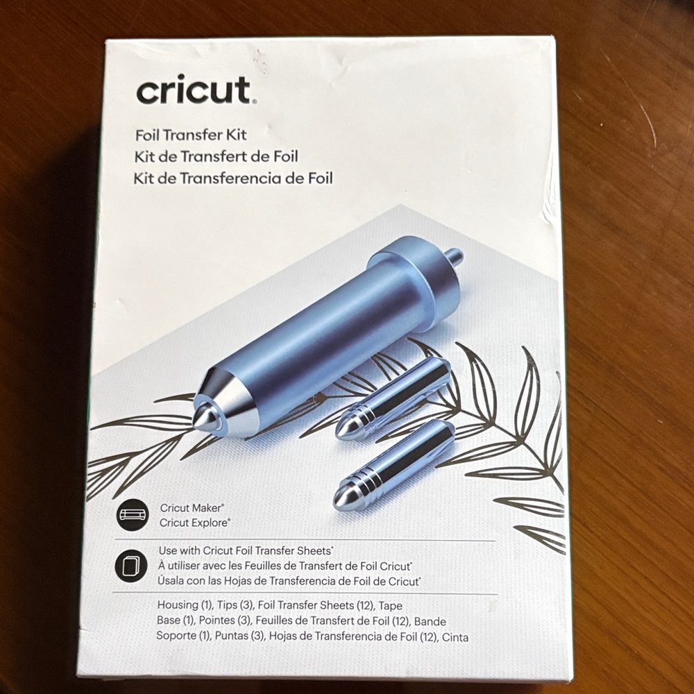 CRICUT Foil Transfer Kit for Cricut Maker & Cricut Explore NEW